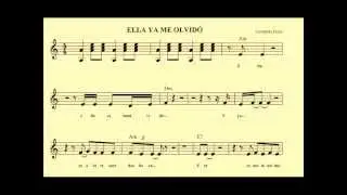 Maravilloso, coraz&oacute;n PARTITURAS con Audio Midi -Ella ya me olvid&oacute;, Libre, Am&eacute;rica -RICAM&Uacute;SICA