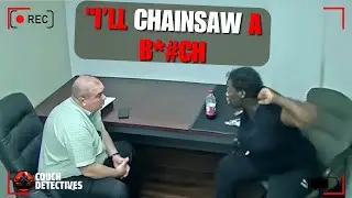 When An ACTUAL Crazy Person Is Interrogated - Full Interrogation -  True Crime Story