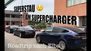 Superstau am Supercharger: Roadtrip nach Elba mit dem Tesla Model 3