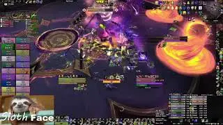 Hideout vs Mythic Rashok, the Elder - rank #62 world Hunter parse PoV