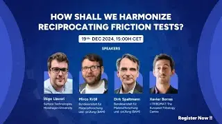 Why Reciprocating Friction Tests Don&rsquo;t Match: Toward a Harmonized CoF Standard