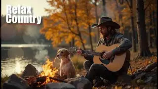 🔥 Evening Glow & Country Romance: Acoustic Campfire Melodies and Coffee to Warm the Soul