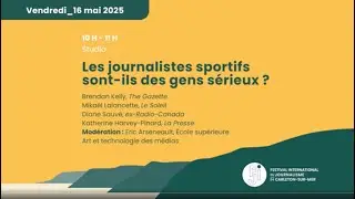 LES JOURNALISTES SPORTIFS SONT ILS S&Eacute;RIEUX?