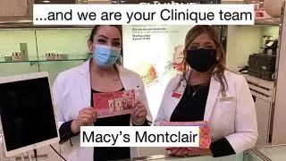 Clinique Gift @ Macy&rsquo;s Montclair! Call us (909) 621-3011 ext. 2460