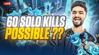 60 SOLO KILLS TODAY? | CLASSIC HACKER OR WHAT | BGMI LIVE