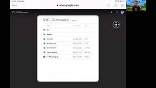 Download and Open a world from an iPad (Saved in Google Drive) - Minecraft Education Edition