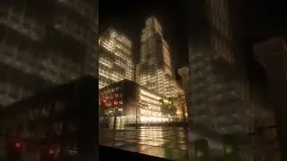 Realistic city in Minecraft with shaders | Реалистичный город в Майнкрафт с шейдерами