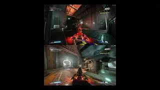 Doom 1v1 Still playing around with Split screen Setup This one is Horizontal instead of Vertical