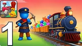 🚆⛏️ Train Miner Gameplay – Build, Mine and Upgrade Your Ultimate Mining Train Empire
