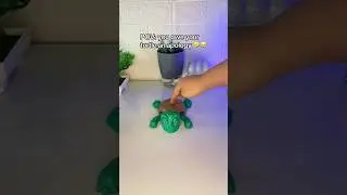 I can&rsquo;t stop playing with him🤣🐢#coaster #turtle #coffee #need #gift