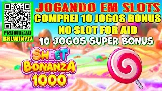 JOGANDO SLOT ONLINE Sweet Bonanza 1000 COMPREI 10 JOGOS SUPER BONUS NO SLOT