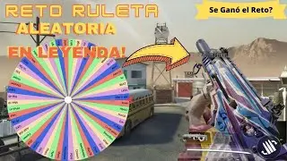 Reto Ruleta Aleatoria 2 de COD MOBILE! Podremos ganar con las armas que salgan? Mejor CLASE en CODM!