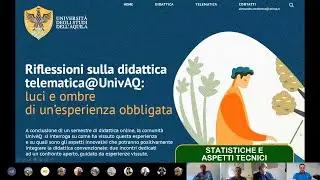 Riflessioni sulla didattica telematica@UnivAQ - 30-06-2020
