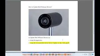 Update Dell Webcam Drivers for Windows 11/10/8/7 (2023 Updated)