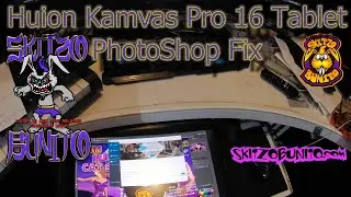Skitzo Bunito Huion Kamvas Pro 16 Adobe Photoshop Not Working Issue Fix