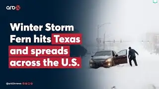 Winter Storm Fern hits Texas and spreads across the U.S.