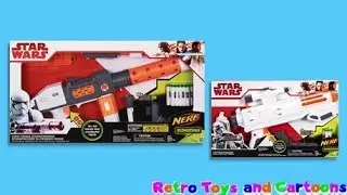 Nerf First Order Stormtrooper Deluxe Blaster Captain Phasma 2017 Commercial Retro toys and Cartoons