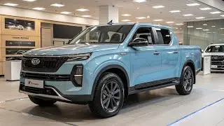 Пикап Kia Tasman 2026 &mdash; смелая новая глобальная &laquo;рабочая лошадка&raquo; с современным стилем