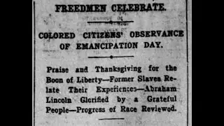 African American Holidays - Part One.