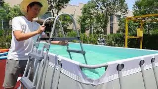 JILONG avenli Rectangular above ground pool 17726