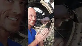 Odkręcające się koło tylne BMW GS 1150 | Gejos, część 2 #motovlog