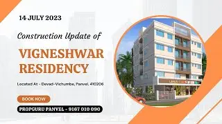 Shree Vighneshwar Residency (Part-1) Construction Updates #affordablehousing  #propgurupanvel