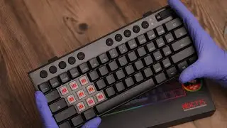 Redragon Noctis K632 Pro Unboxing |ASMR| Best Budget Low Profile 60% Gaming Keyboard?