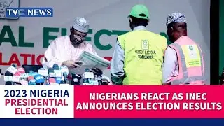 Analysis: Nigerians React As INEC Announces Election Results