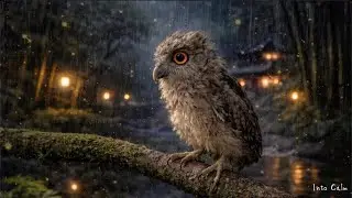 Rain & Owl Ambient | Quiet Forest Night for Deep Sleep &ndash; 3 Hours