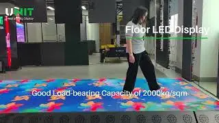 Revolutionary Interactive Floor LED Display: Transforming Technology Experience
