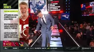 2021 NFL Draft - Mac Jones taken 15th overall by New England Patriots