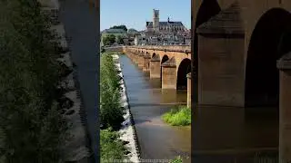 Promenade tranquille de l&rsquo;autre c&ocirc;t&eacute; du pont de Loire &agrave; Nevers : nature et d&eacute;couverte