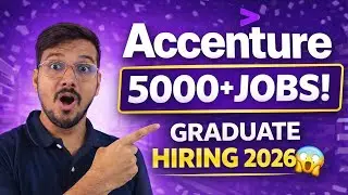 5000+ Freshers Accenture Hiring | Don't Waste This Chance