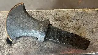 Forging a Hot Cut Hardy