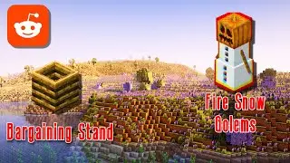 Fire Snow Golems, Piglin Table... Minecraft Community's Best Suggestions