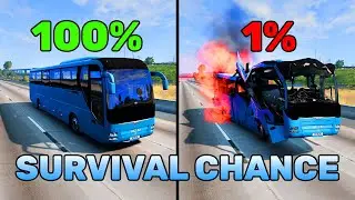 BeamNG.drive Realistic Crashes #56 | Epic Survival Chance Test