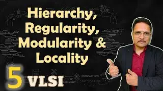 VLSI Terminologies (Hierarchy, Regularity, Modularity & Locality) Explained