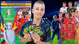 STARTER PACK OPENING TOPPS EURO 2024 !! La Collection de Cartes de l'Euro 2024 !!
