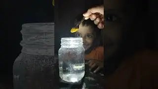 Trending Turmeric Magic 🌟🌟 Dhakshu kutti reaction😀water magic| Twinsveg kitchen #shorts