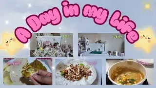 A Day in My Life: Desk Organization ✨, Quick Lunch Wrap 🌯 & Cooking Delicious Paneer Curry 🍛