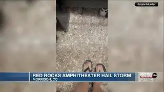Red Rocks Hail Storm