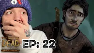 CROSSING THE FROZEN LAKE - The Walking Dead Season 2 Playthrough Episode 22