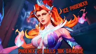 Marvel Rivals ICE PHOENIX 25 KILLS 18K DAMAGE Gameplay in SEASON 5.5 (No Commentary)