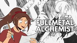 Inktober Challenge Week 1: Recreating Fullmetal Alchemist Manga Pages