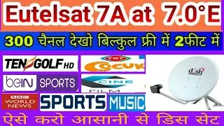 EUTELSAT 7B/7C AT 7E ON 2 FEET DISH SATEING