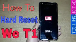 We T1 Hard Reset From Recovery mood to Unlock Forgotten Pin, Pattern, Password Lock