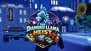 THE DIAMOND LLAMA HEIST | FORTNITE CUSTOM ISLAND FULL ROUND PLAYTHROUGH #FortniteCreative