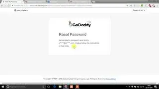 how to reset a password of Godaddy account | Reset Godaddy Forgotten Account Password | In hindi