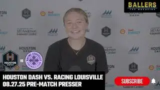 Pre-Match Presser: Defender Avery Patterson | Houston Dash vs. Racing Louisville | 08.27.25