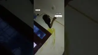 India: Thief Gets Stuck in Exhaust Fan Hole During Attempted Robbery - BBC URDU